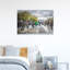 Paysage urbain d'automne, art urbain abstrait-129152369