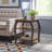 Kystin Solid Wood 2-Shelf End Table With Storage-399040787