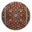Machine Washable Persian Brown Area Rug