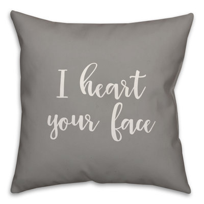  Coussin I Heart Your Face