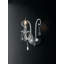 Glass Candle Wall Light