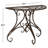 Newton St Loe Iron Top End Table-33246836