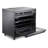 Verona Ultima Midnight Series 36 Inch Induction Range with 5 Induction Elements