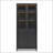 Modern Tall Glass Display Cabinet With LED Lighting, Reinforced Steel Frame, And Versatile Storage Solutions-546880981
