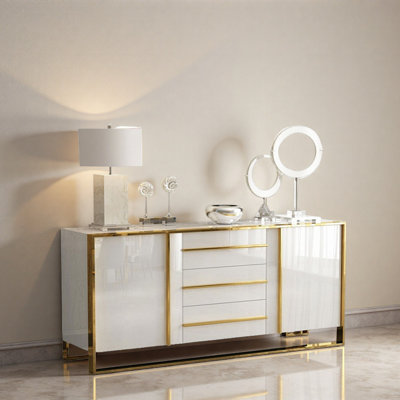 Buffet simple mais luxueux