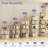 360° Rotating Bookshelf, 6 Tiers Corner Shelf, Rotating Bookcase For Bedroom, Living Room-904007898