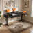 Electric Standing Desk With Height Adjustment, Standing Desk With Built-in Power Outlets, Home Office Desk With Reversible Structure, Computer Desk With Monitor Shelf, Writing Desk With Under-desk Keyboard Tray-1333592240-1333592255