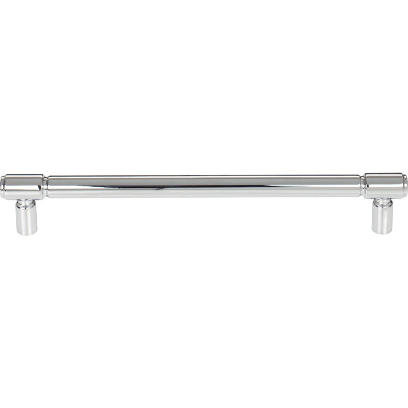 Clarence Bar pull, Polished Chrome, 7 9/16" Center to Center