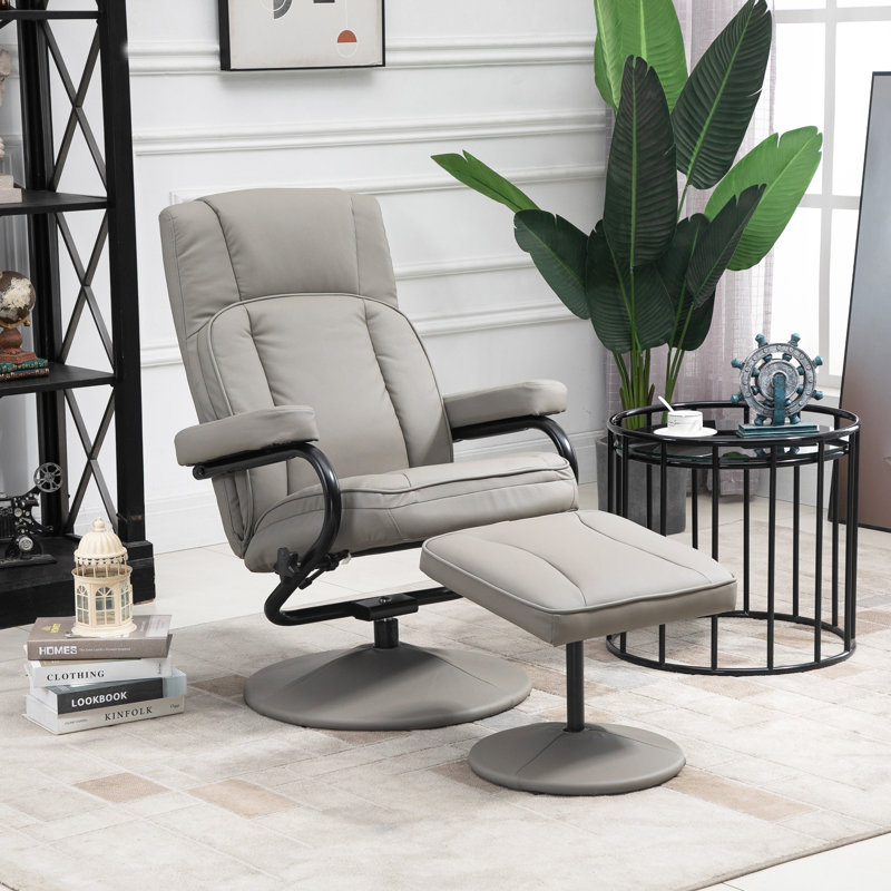 Fauteuil inclinable et pivotant HOMcom