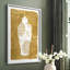 Golden Urn II, reproduction encadrée - bois massif-1837378807-1837378760