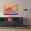  «Splendid» par Dorothy Fagan, art mural sur toile, 54 po x 40 po