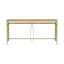 Pavé tactile 72 po Console en bois naturel