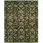 Heris Floral Hand-Knotted Wool Graphite/Brown/Ivory Area Rug-441416438