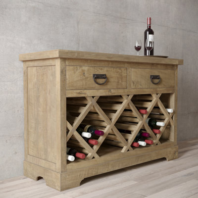 Mccool 46'' Solid Wood Wine Bar