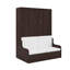 Grand lit escamotable mural avec coussin-390948900