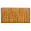 Table de salle à manger d'extérieur en bois d'acacia de 67 po Visola