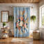 Floral Pumpkin Designs - Rideau de douche standard 1 pièce-100722399
