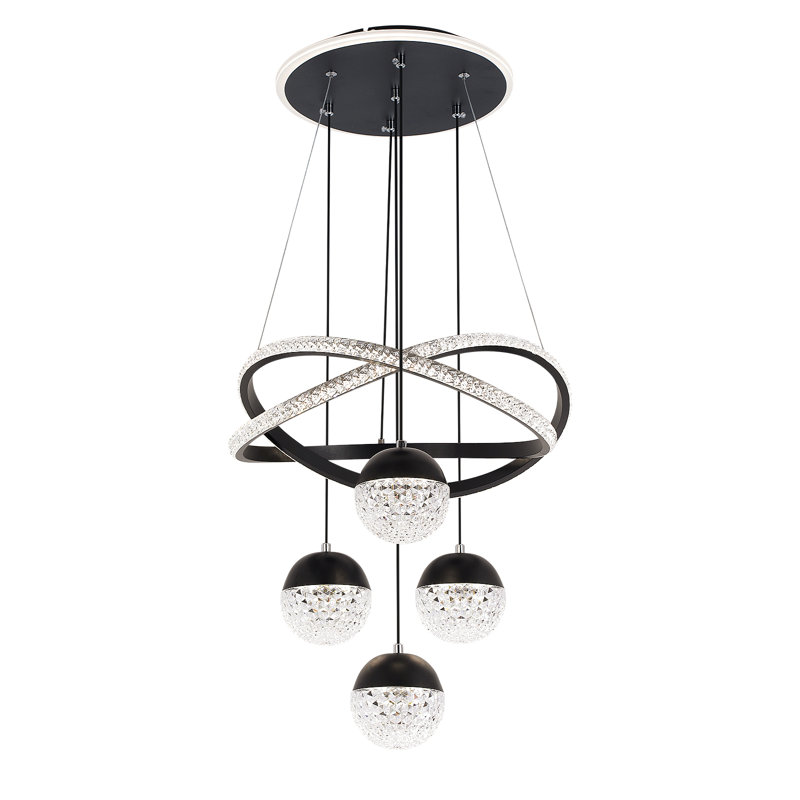 Chandelier, Black