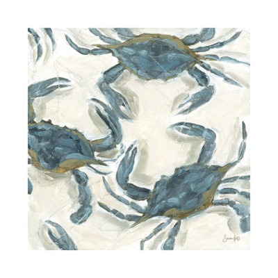 Crab Dance 1 Piece Wall Art on Canvas