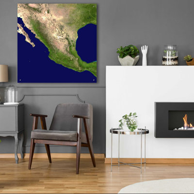 «Earth as Art: Mexico and Central America», art mural en verre acrylique
