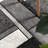 Furlon Abstract Machine Woven Polypropylene in Gray/White-938562119