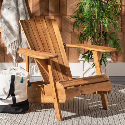Chaise Adirondack en bois Melida