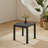 Magers Square Outdoor Aluminum and Tempered Glass Side Table-637100761