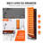 File Wall Rack Mesh Wall File Holder 1-Piece 16 Pockets for Office/School
