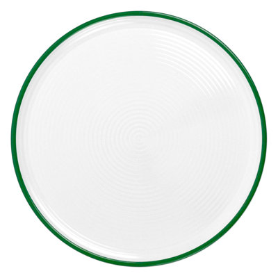 4 Piece Melamine Dinner Plate Set