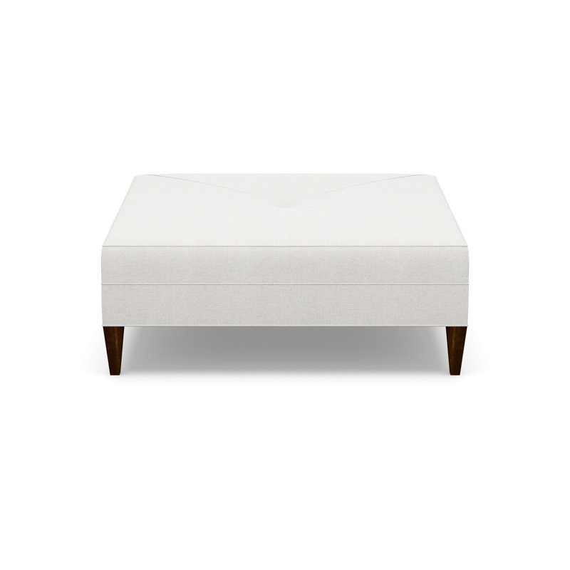 Square Ottoman, 2245-80, Walnut