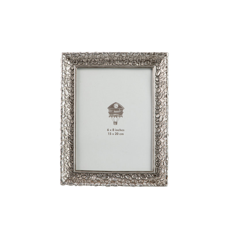 RESIN PHOTOFRAME 15X20 CM, Silver