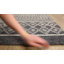 Tapis ivoire / gris anthracite en laine touffeté à la main Abdera-2131839863