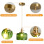 Adecyn 1 - Light Copper Drum Pendant