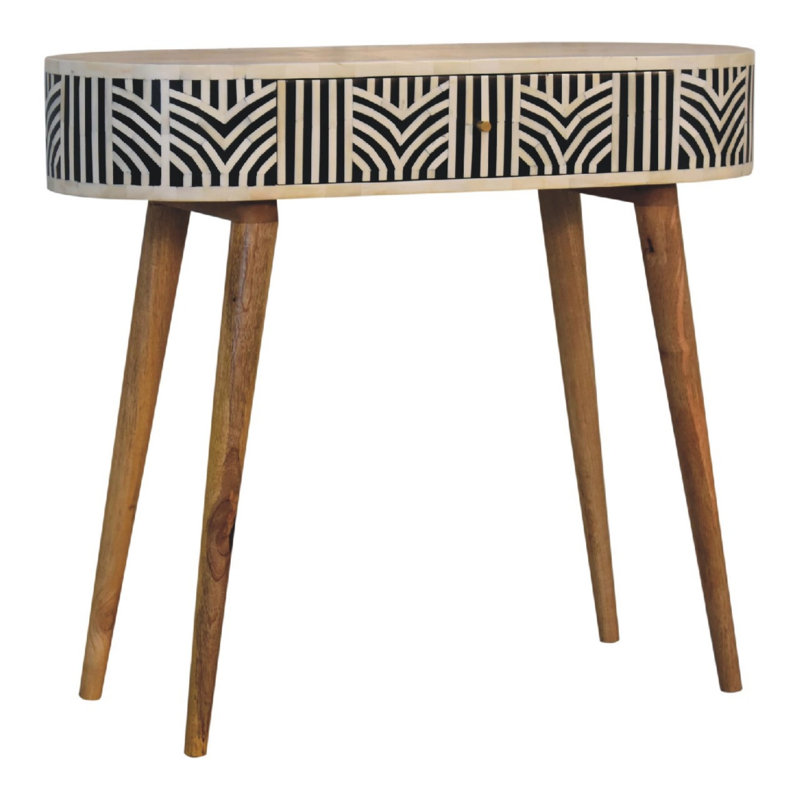 90cm Solid Wood Console Table