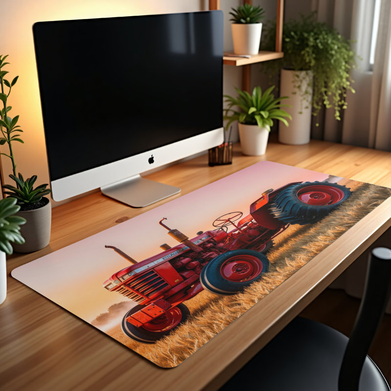 Polyester Desk Pad, 31.5x15.5