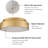 Memphis Dimmable LED Flush Mount Light-313978679