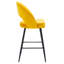 Henn Upholstered Counter Stool with Metal Frame-53775515