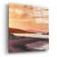  Art mural en verre «A New Morning 2» par Alonzo Saunders, 12 po x 12 po