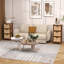 Blodwyn Metal Bedside Table-1875595395