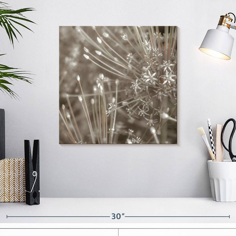Harnek argent alliums, H 16 po x l 16 po