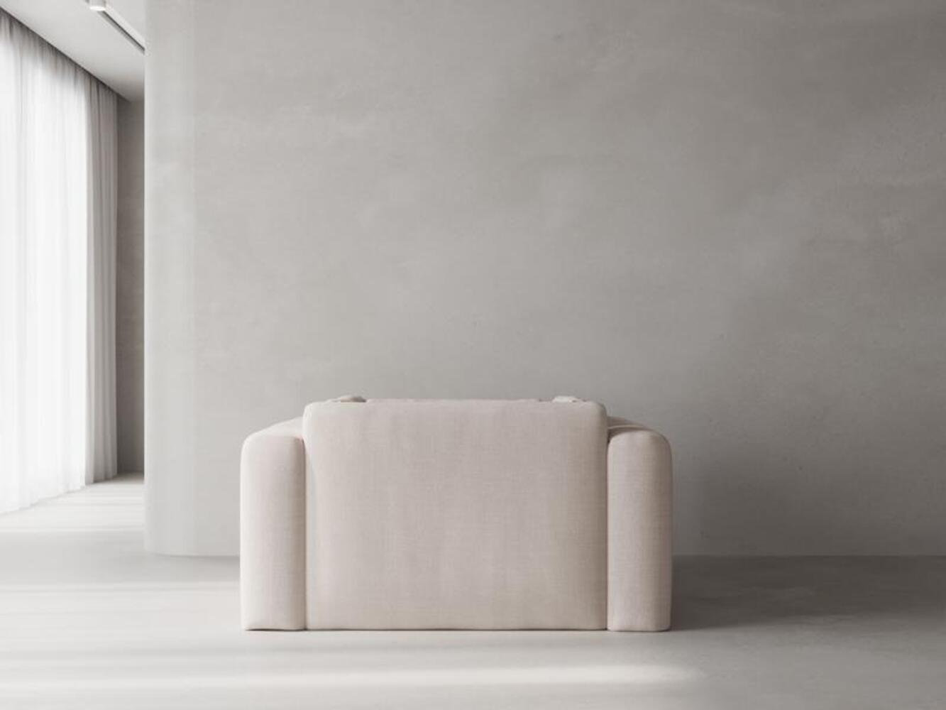Freddie Armchair, Nevis Ivory