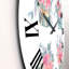 Collection de roses roses - Horloge murale maison de campagne-60327951