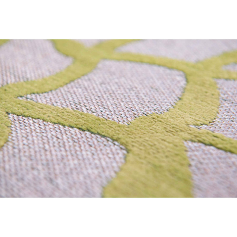 Geometric Recycled P.E.T Area Rug, Runner 80 x 250cm