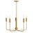 Austen 5-Light Exposed Bulb Single Tier Chandelier-2011093574