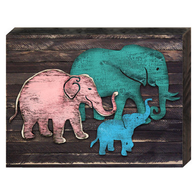 Décoration murale éléphant
