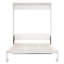 Lit escamotable escamotable de 68 po avec lit escamotable Murphy