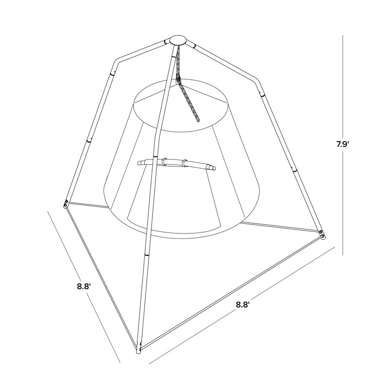 Tente de jeu suspendue BluPod Deluxe