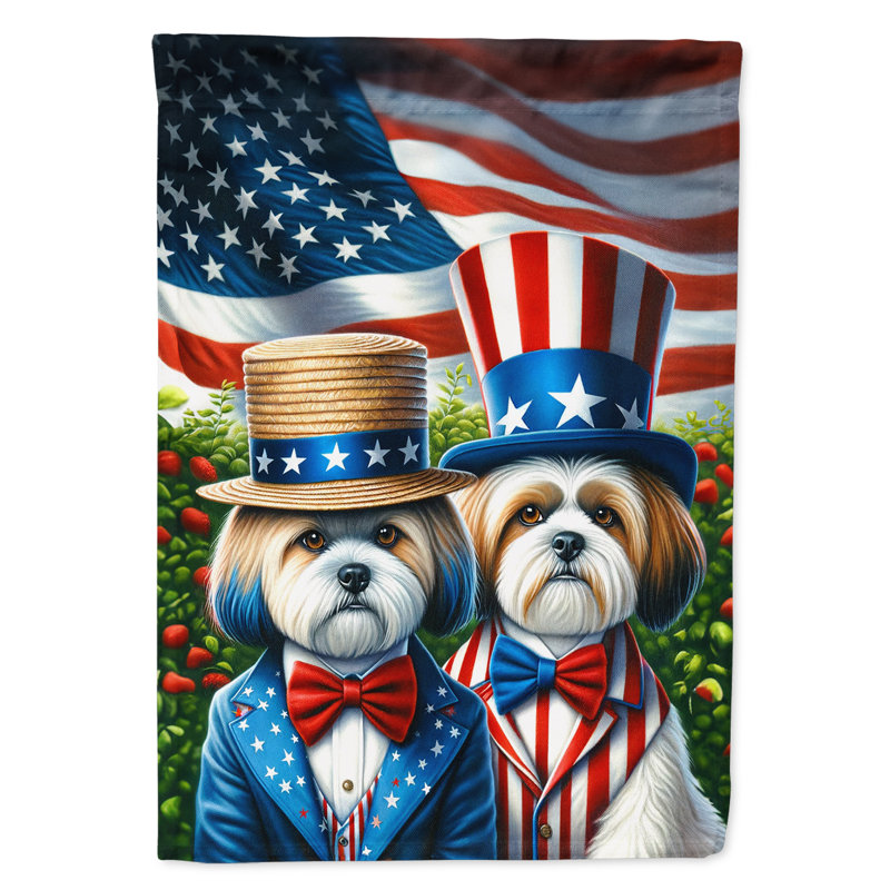 Drapeau «All American House», Lhasa Apso