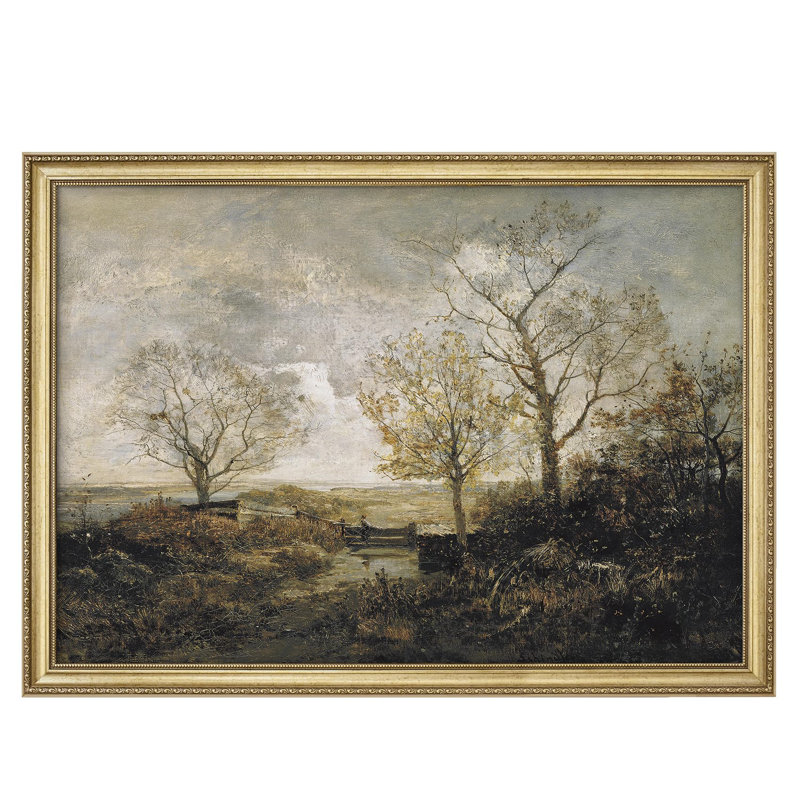 Moody Evening Landscape, Non