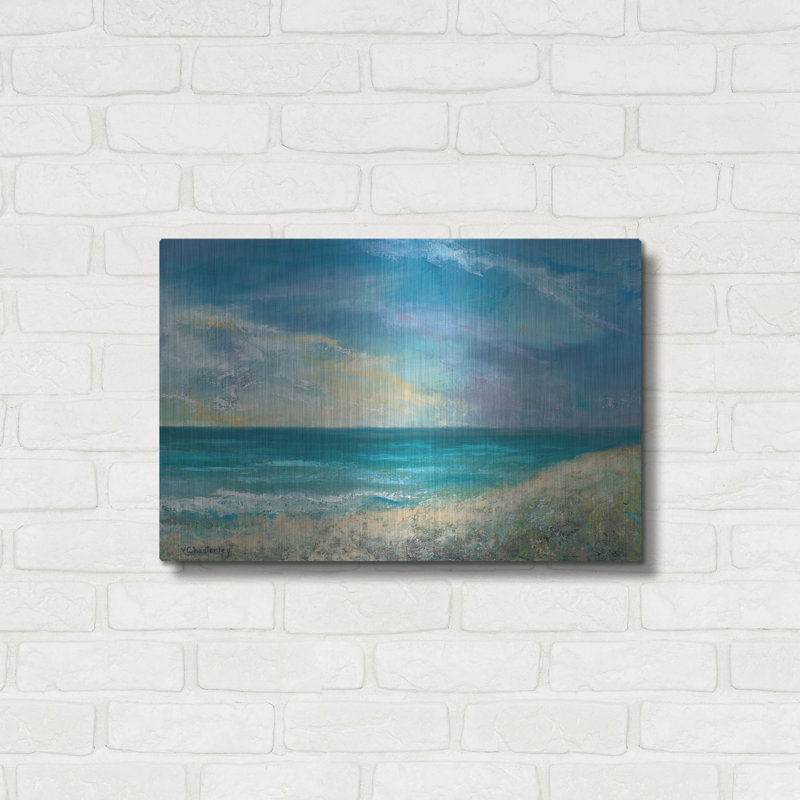 Art mural luxueux «Northwest Summer» par Vivian Chesterley, 24 po x 16 po